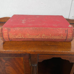 Antique book "Hazells Annual Cyclopaedia" 1888