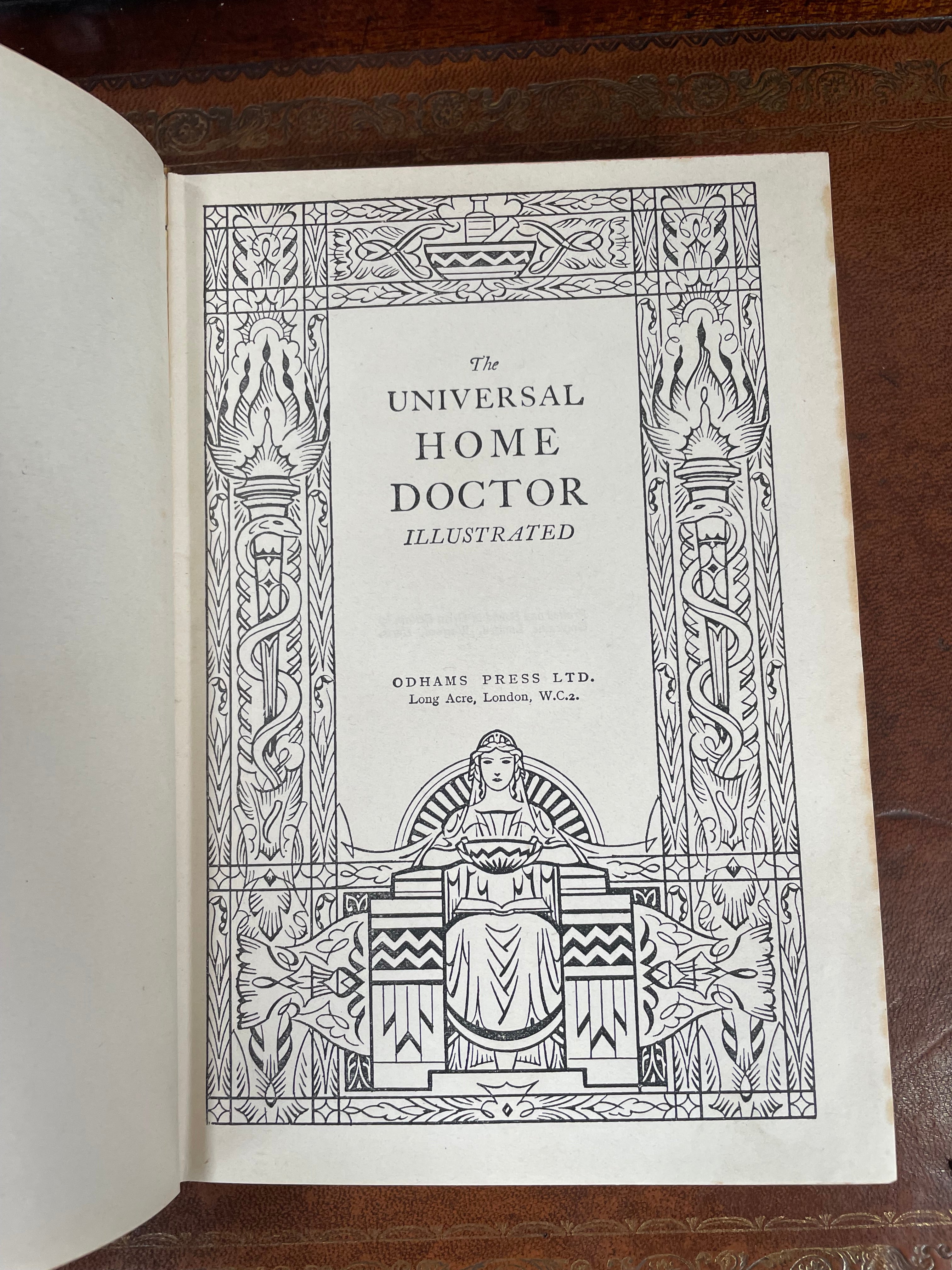 "The Universal Home Doctor Book" | Antique & Vintage | Moonee Ponds Antiques | Australia Wide Delivery