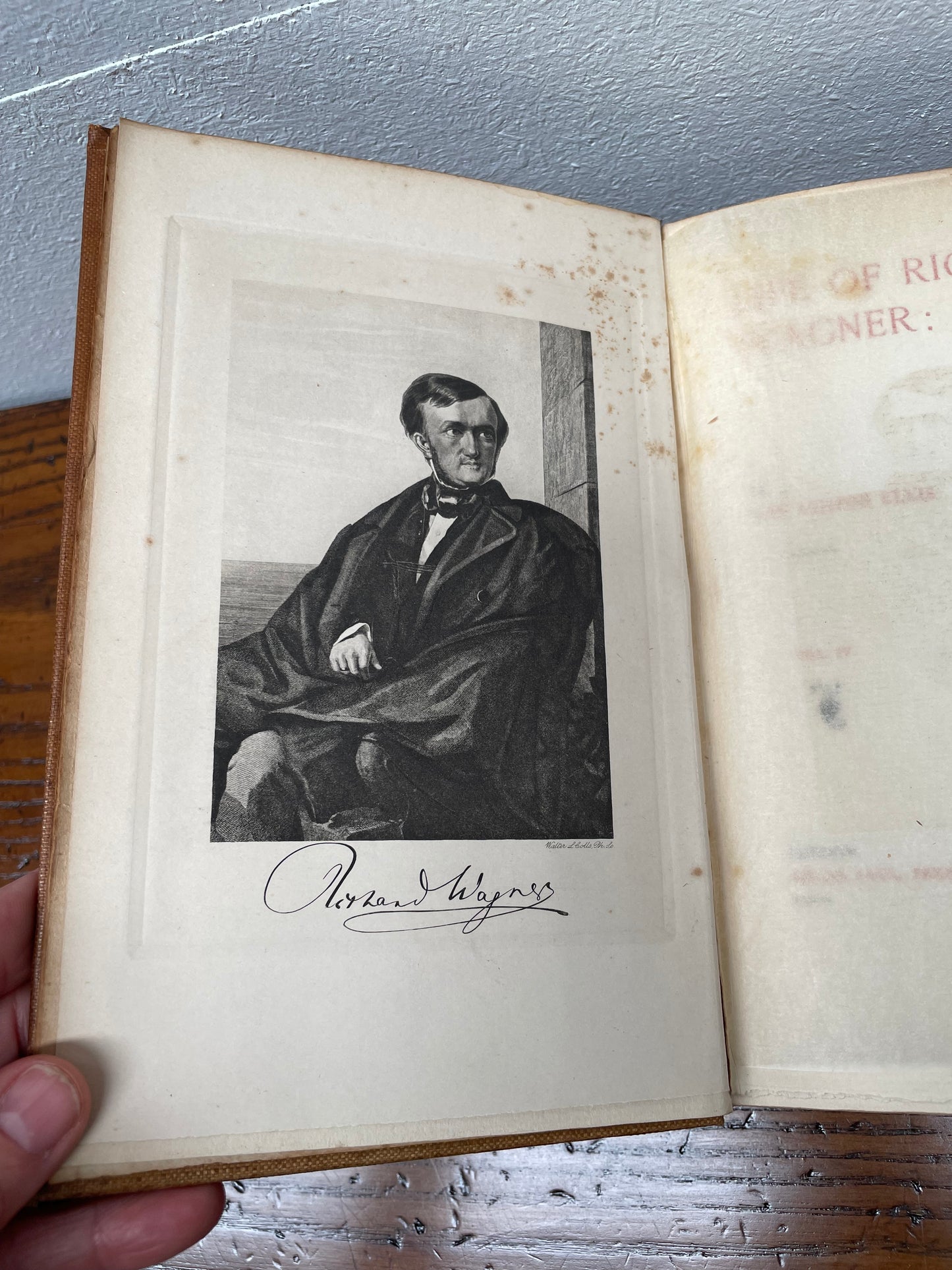 Antique book "Life Of Wagner Vol IV"