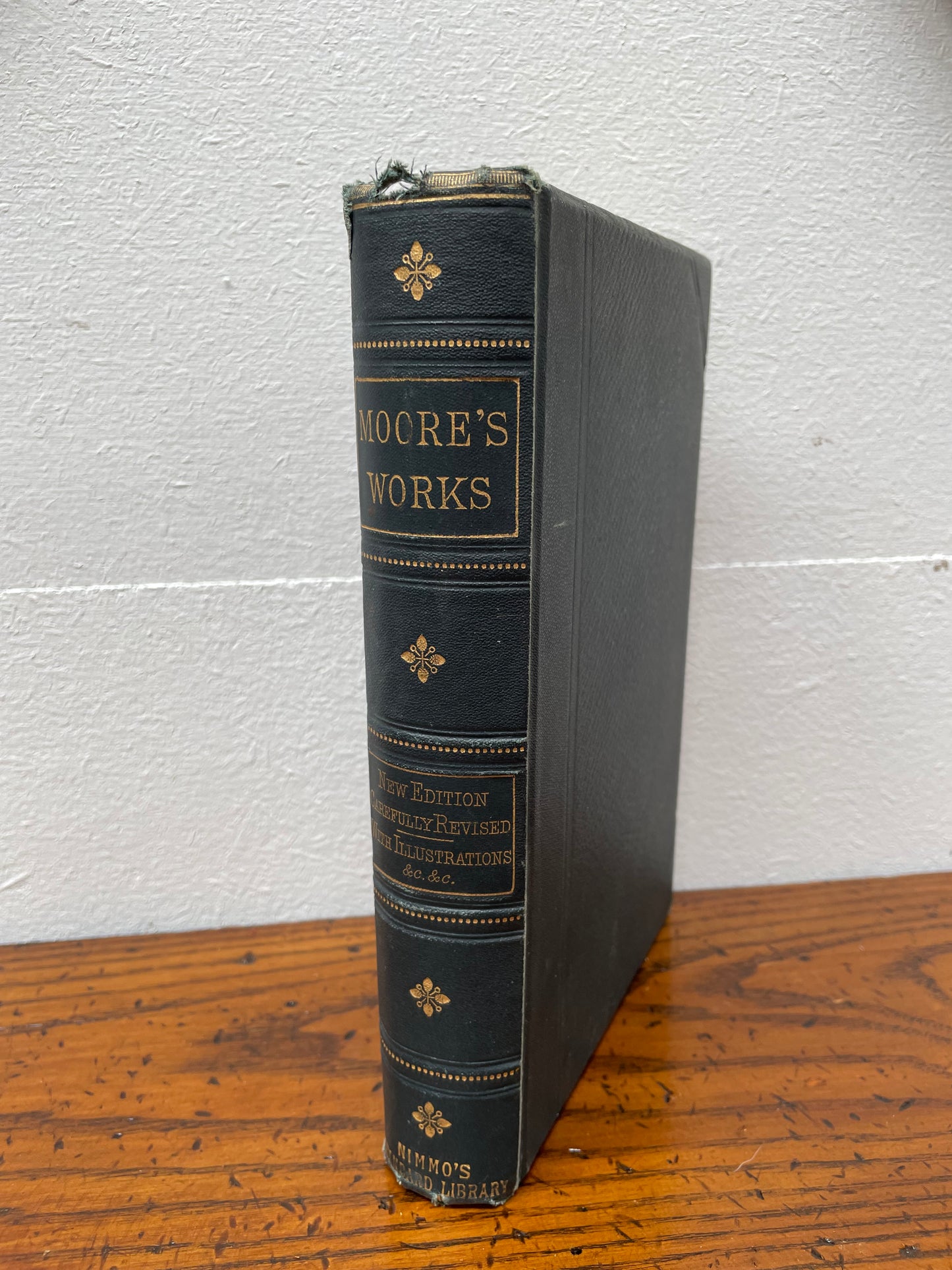 "The Poetical Works of Thomas Moore" Antique Book