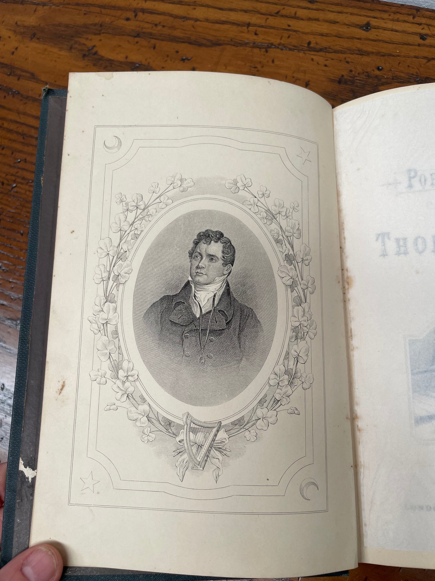 "The Poetical Works of Thomas Moore" Antique Book