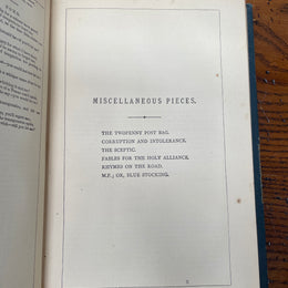 "The Poetical Works of Thomas Moore" Antique Book