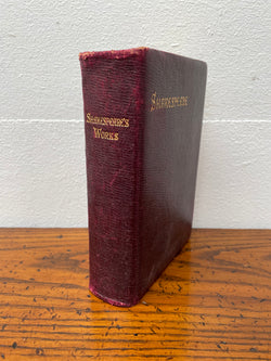 "The works of William Shakespeare" Antique Book | Antique & Vintage | Moonee Ponds Antiques | Australia Wide Delivery