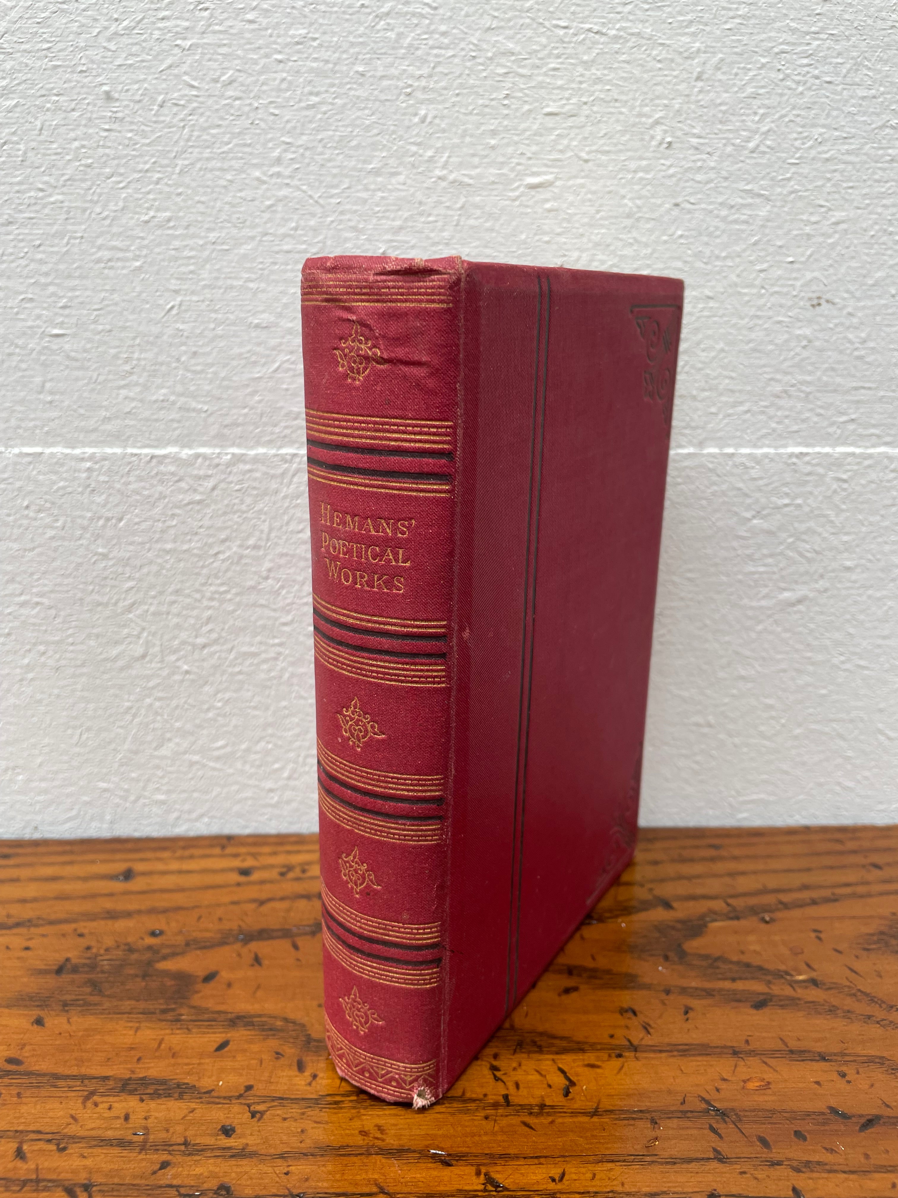 "The Poetical works of Felicia Hemans" | Antique & Vintage | Moonee Ponds Antiques | Australia Wide Delivery