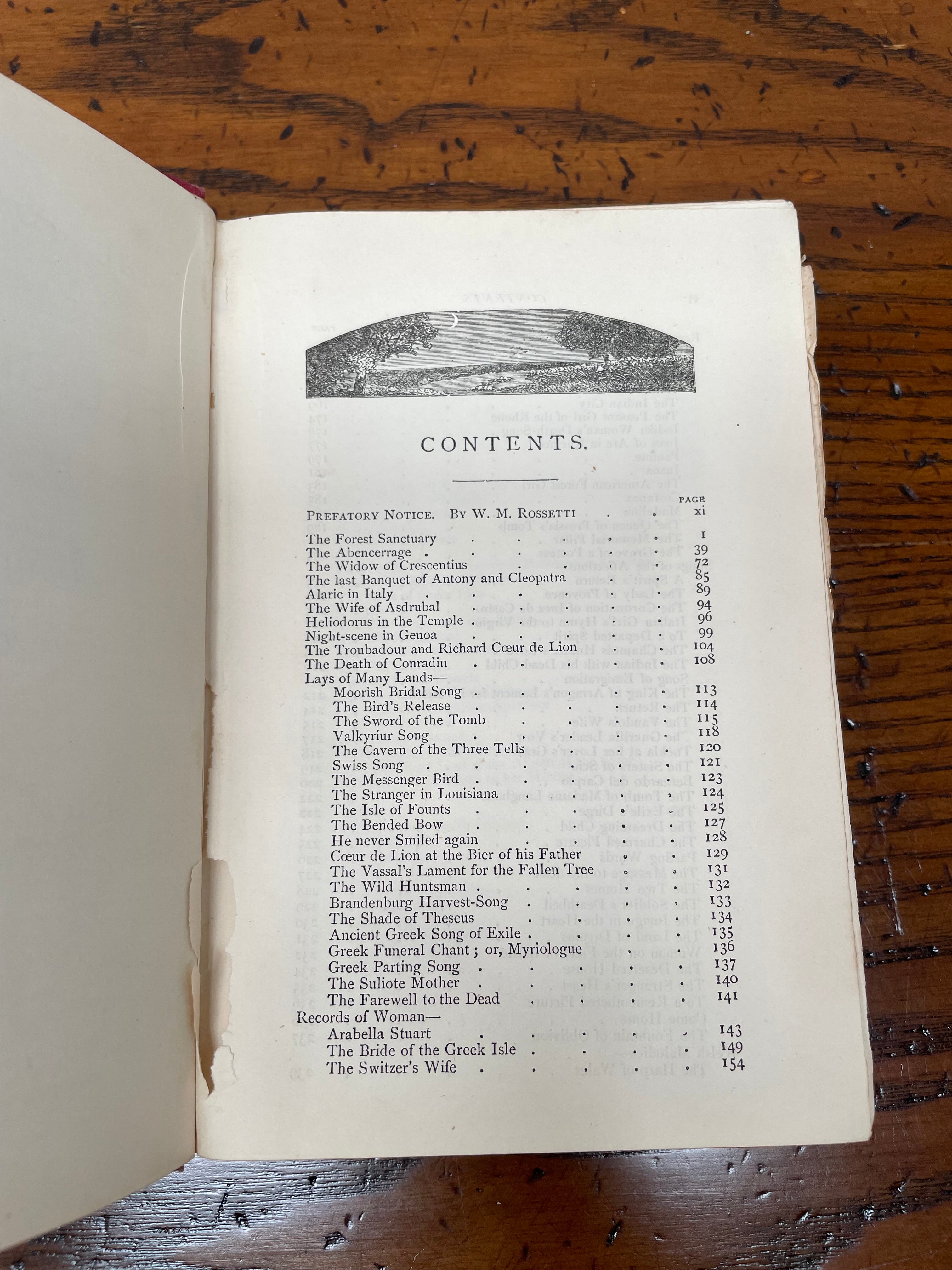 "The Poetical works of Felicia Hemans" | Antique & Vintage | Moonee Ponds Antiques | Australia Wide Delivery