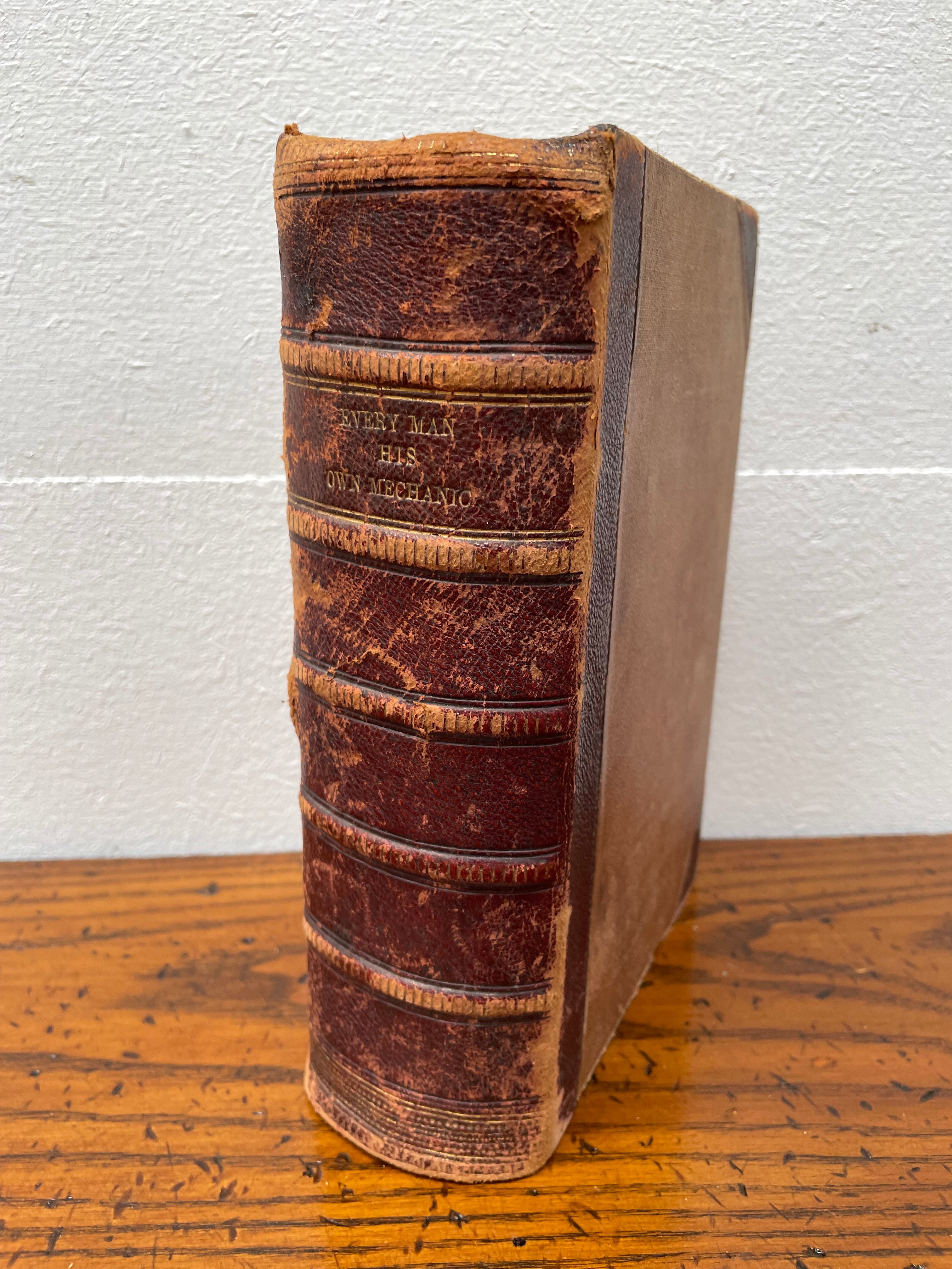 "Every Man His Own Mechanic Book" | Antique & Vintage | Moonee Ponds Antiques | Australia Wide Delivery