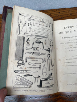 "Every Man His Own Mechanic Book" | Antique & Vintage | Moonee Ponds Antiques | Australia Wide Delivery