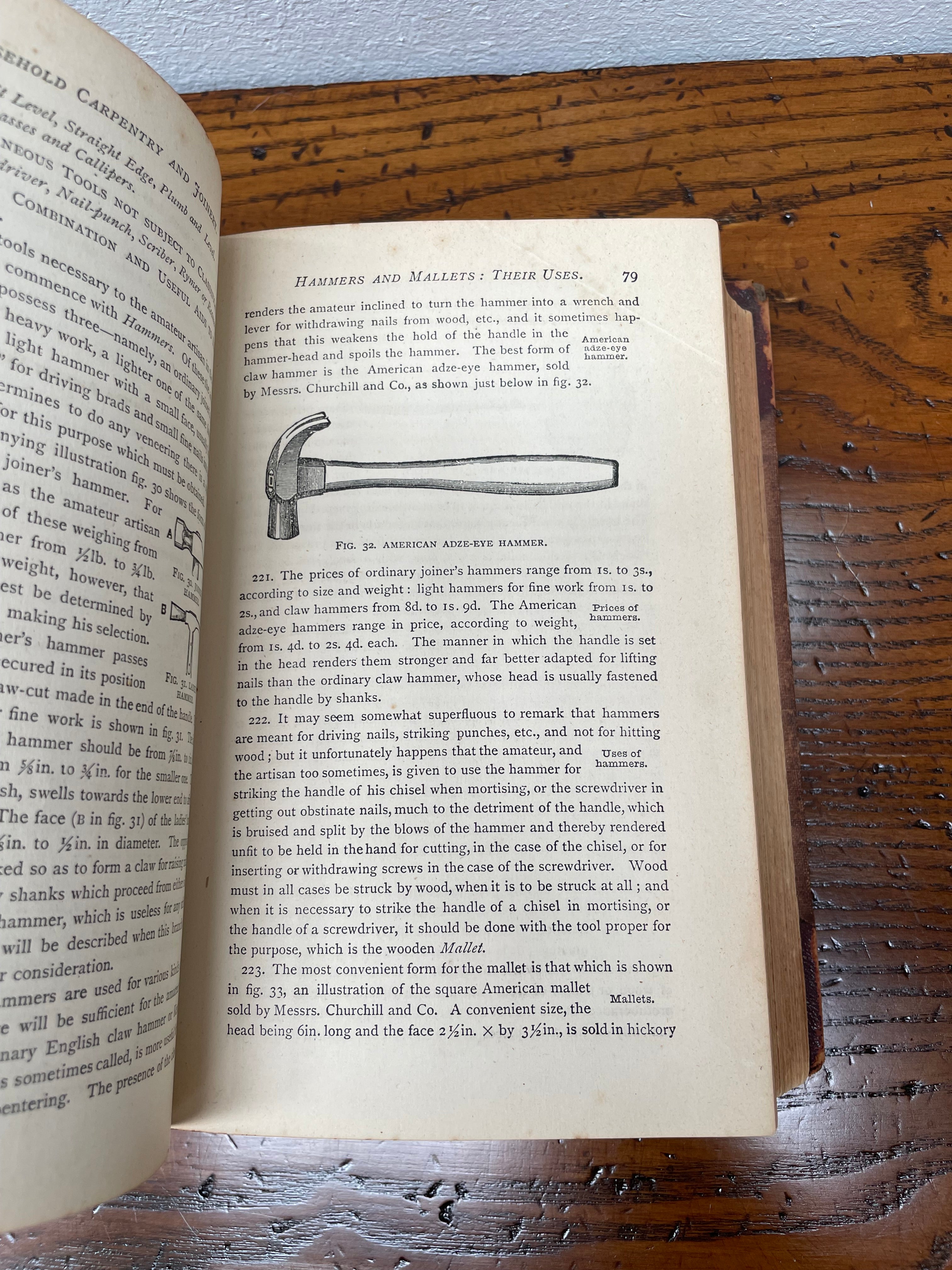 "Every Man His Own Mechanic Book" | Antique & Vintage | Moonee Ponds Antiques | Australia Wide Delivery