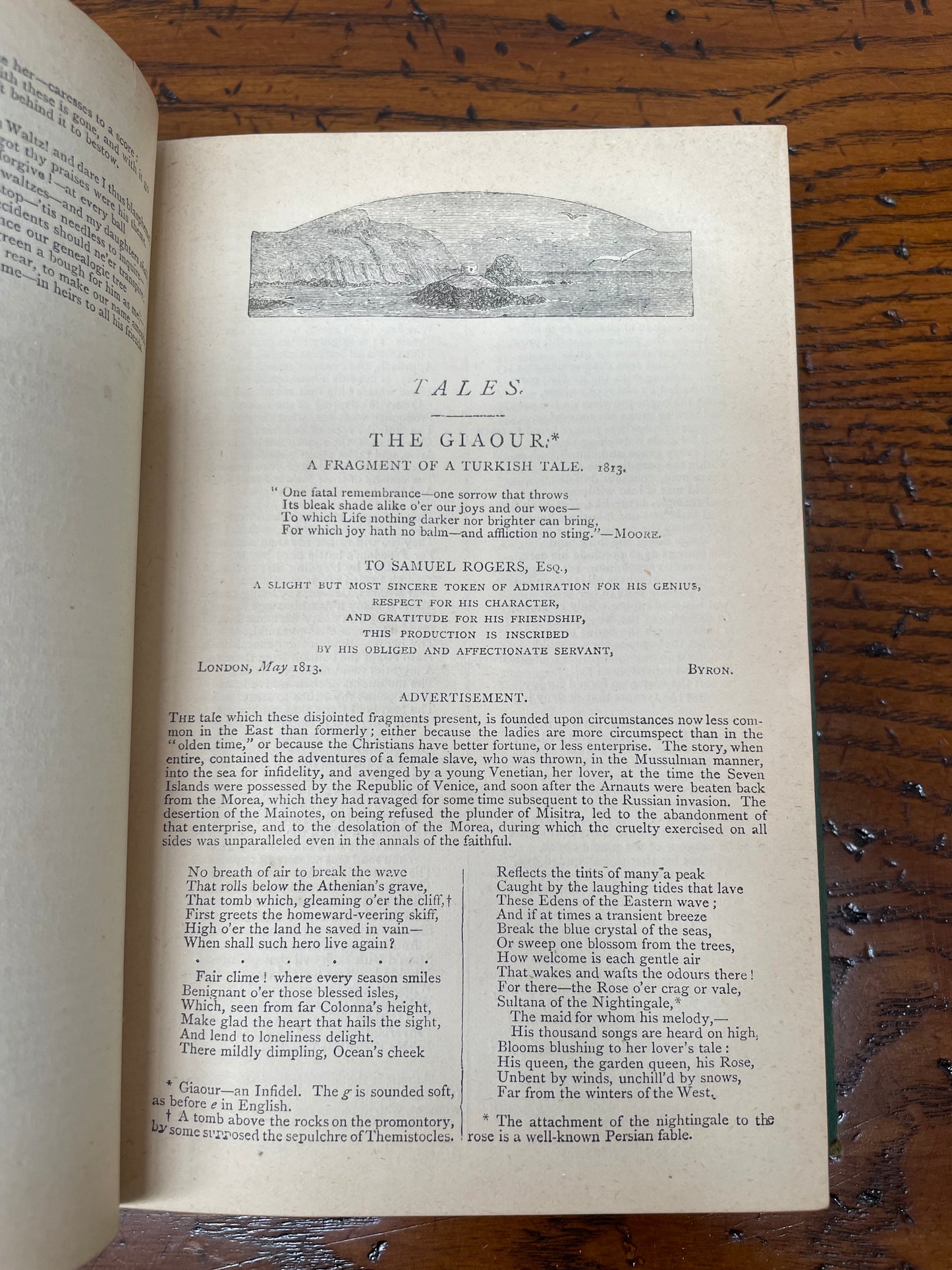 Antique Book "Burn's Poetical Works"