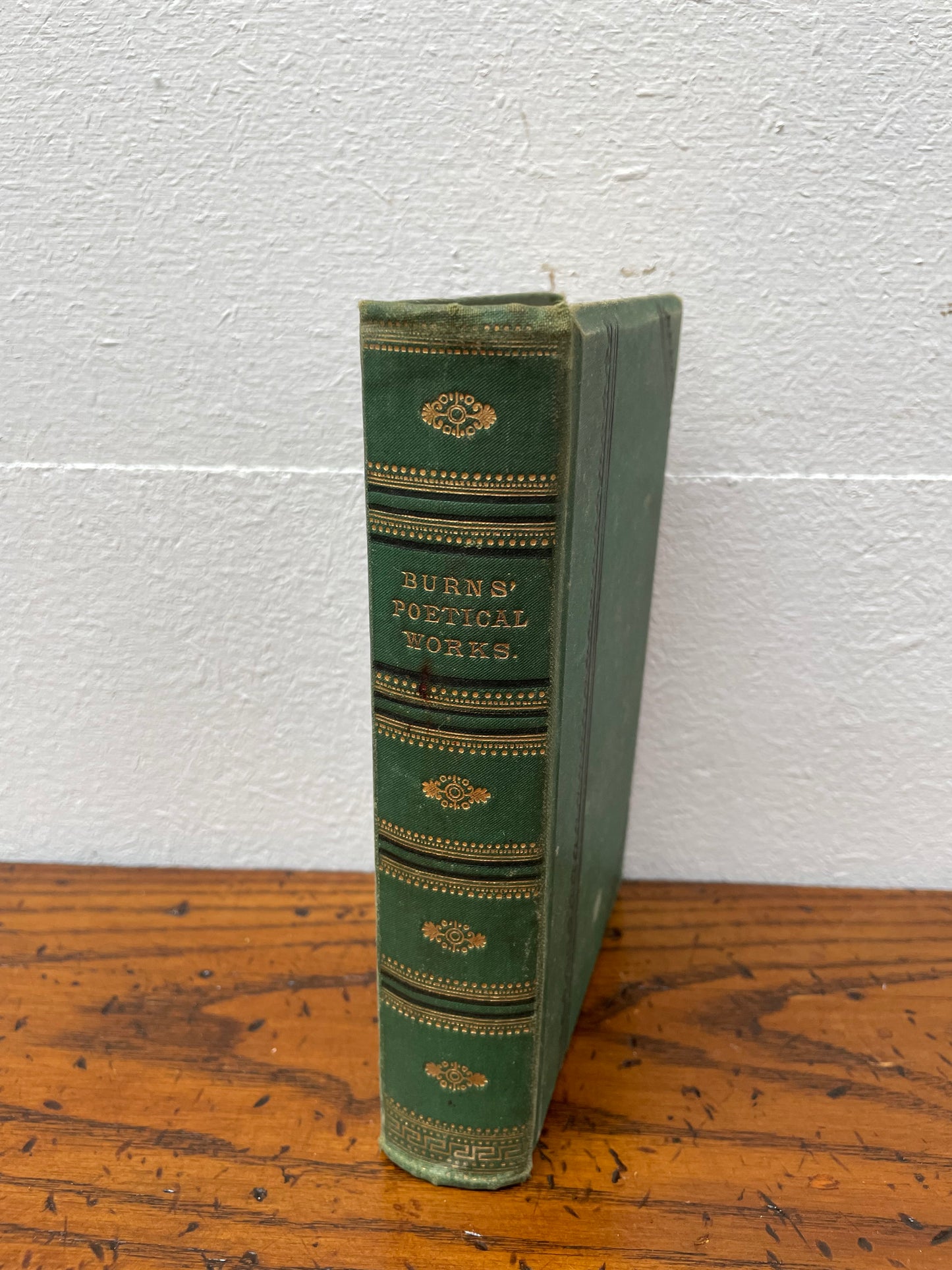 Antique Book "Burn's Poetical Works"