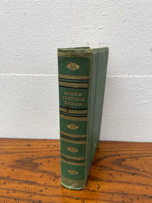 Antique Book "Burn's Poetical Works"