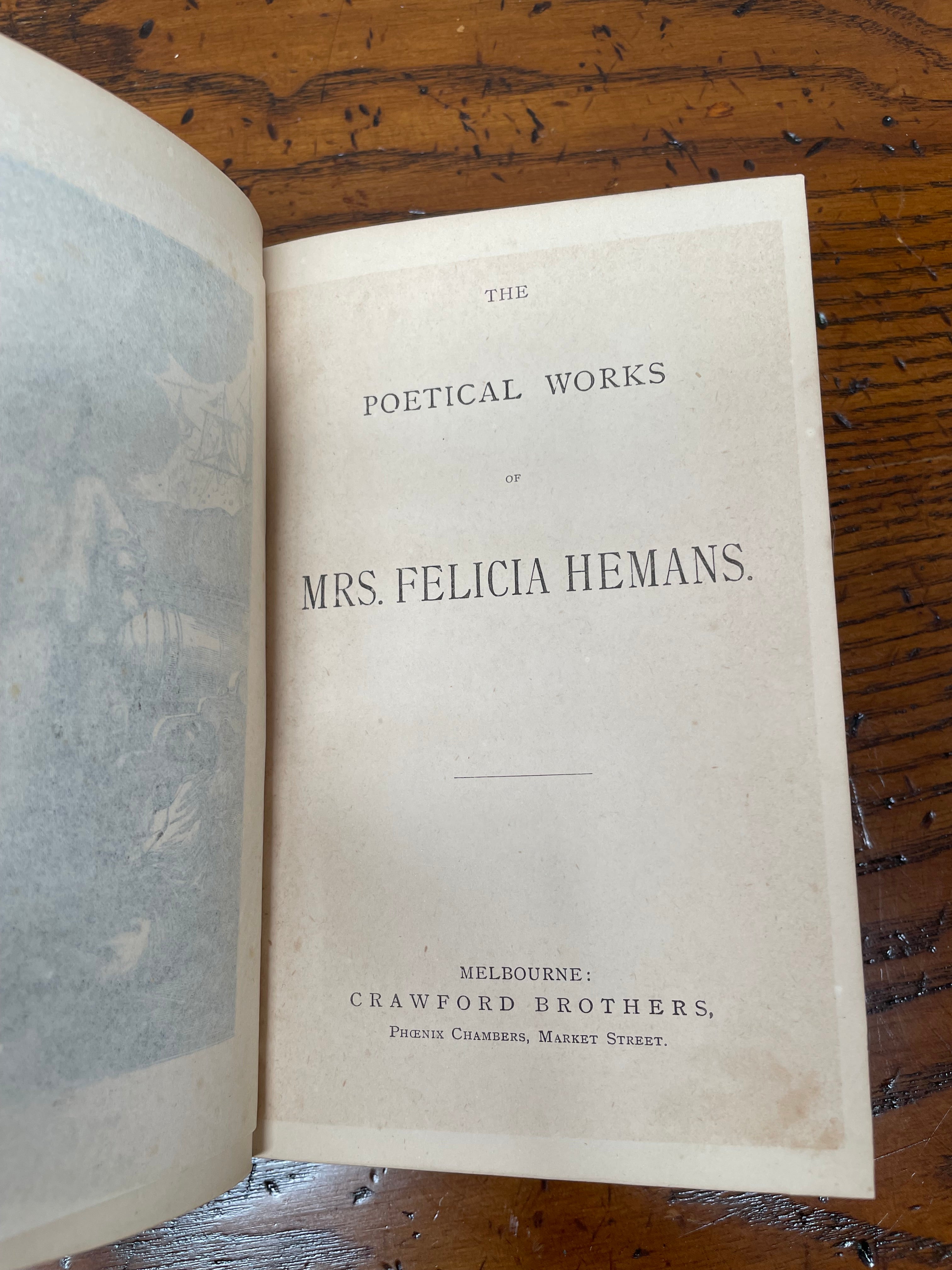 Antique Book "Herman's Poetical Works" | Antique & Vintage | Moonee Ponds Antiques | Australia Wide Delivery