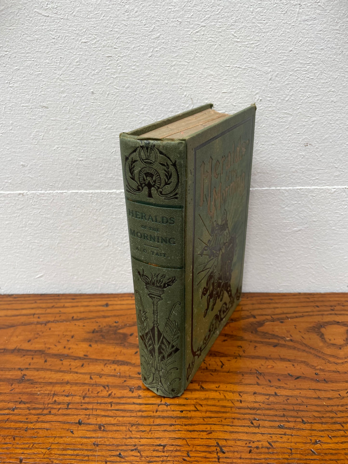 Antique Book "Heralds of The Morning"