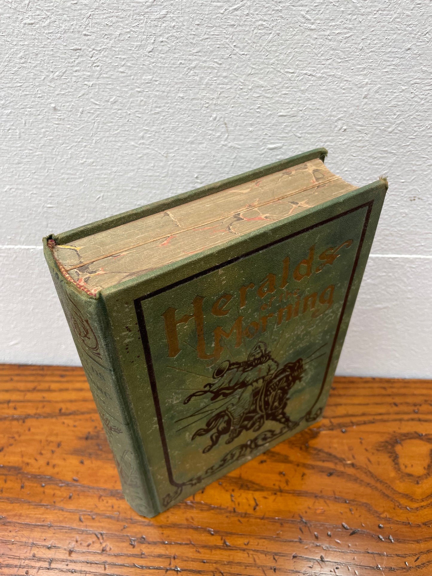 Antique Book "Heralds of The Morning"