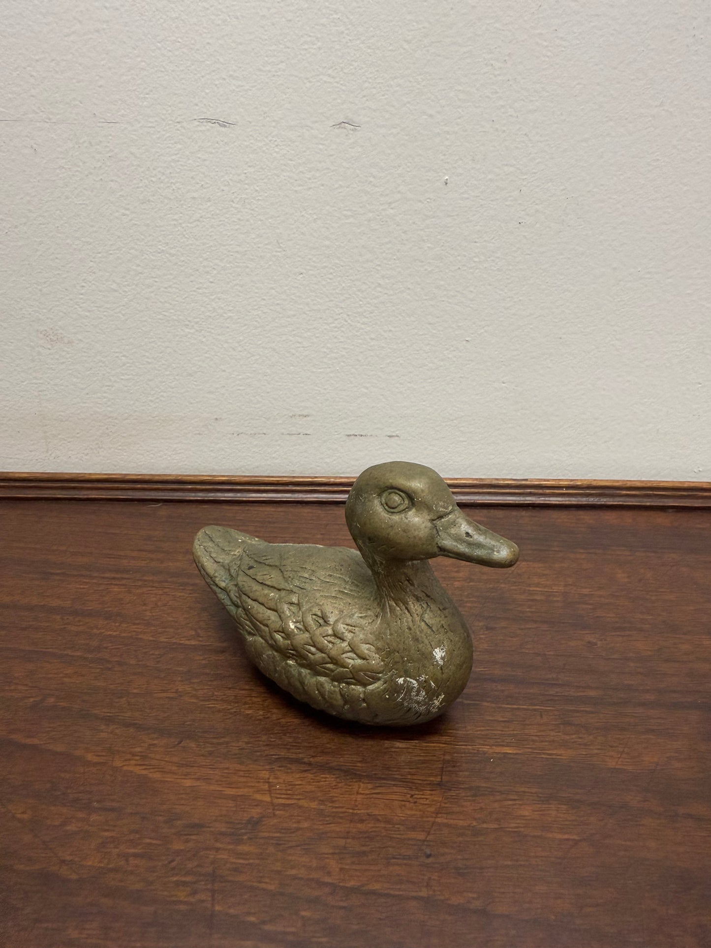 Vintage Bronze Duck