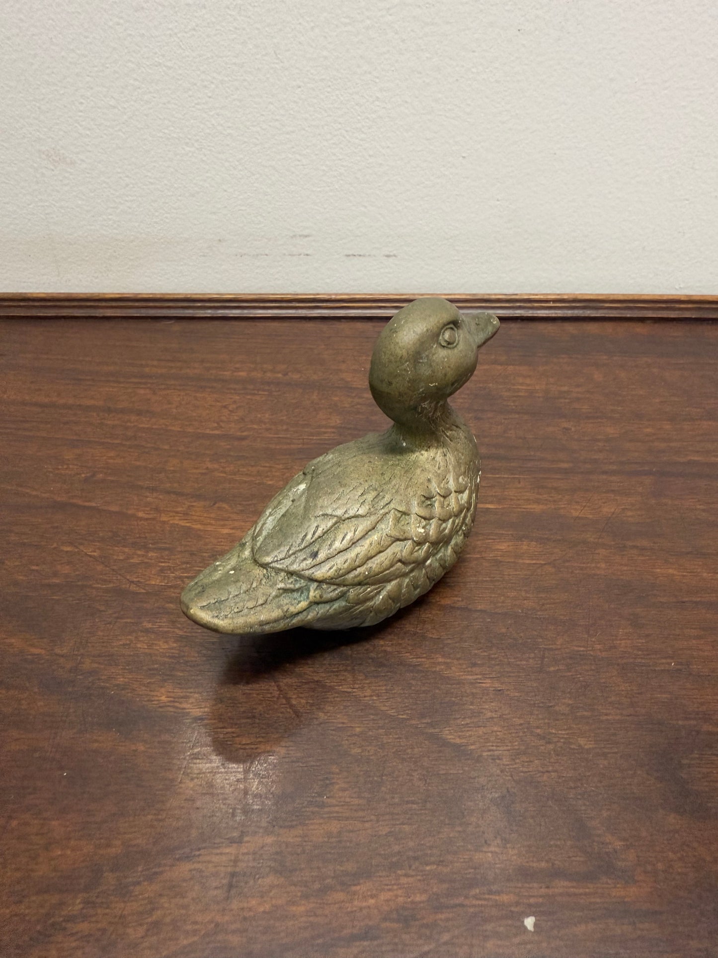 Vintage Bronze Duck