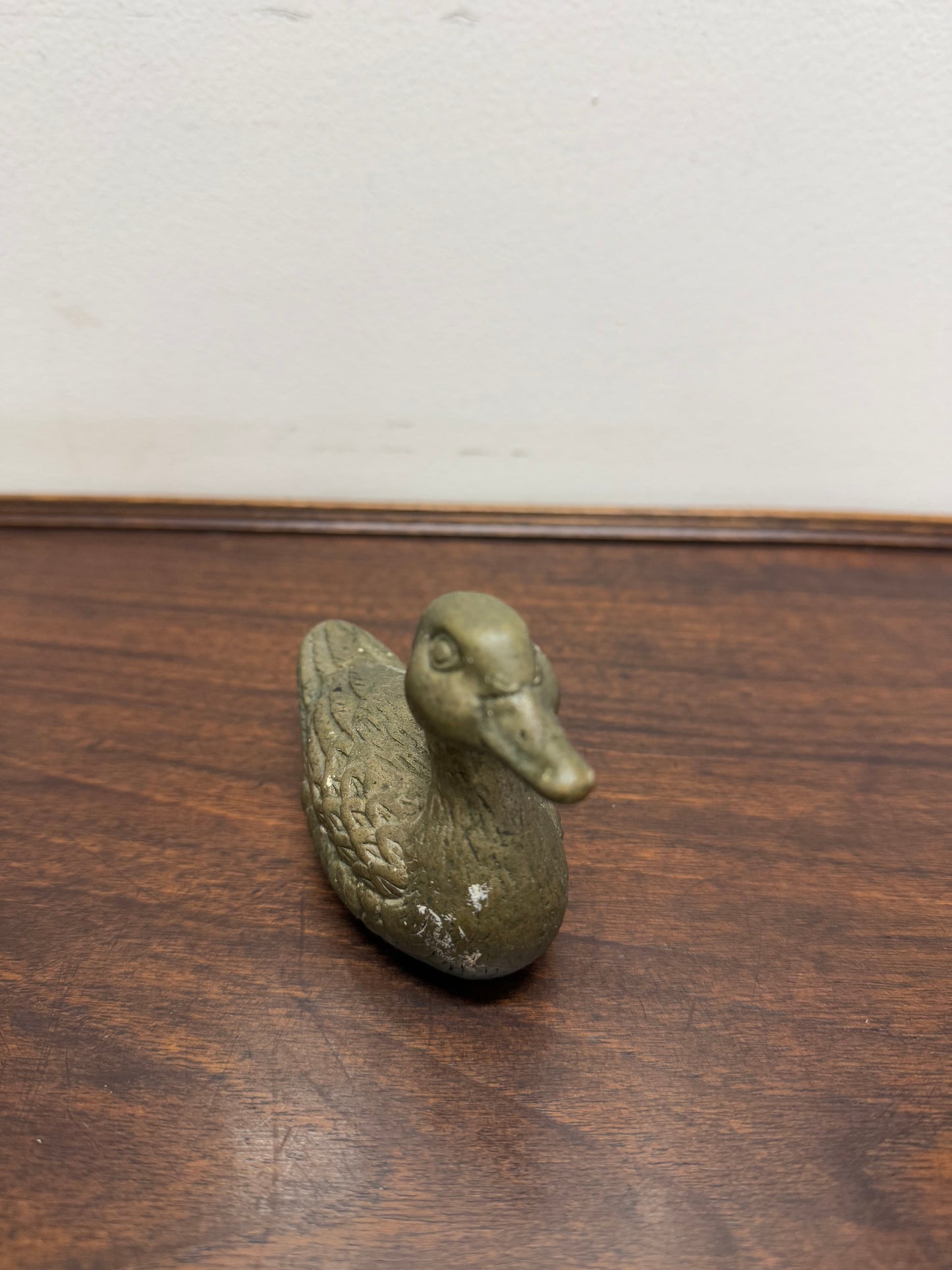 Vintage Bronze Duck