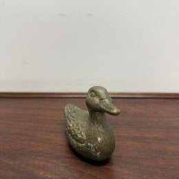 Vintage Bronze Duck