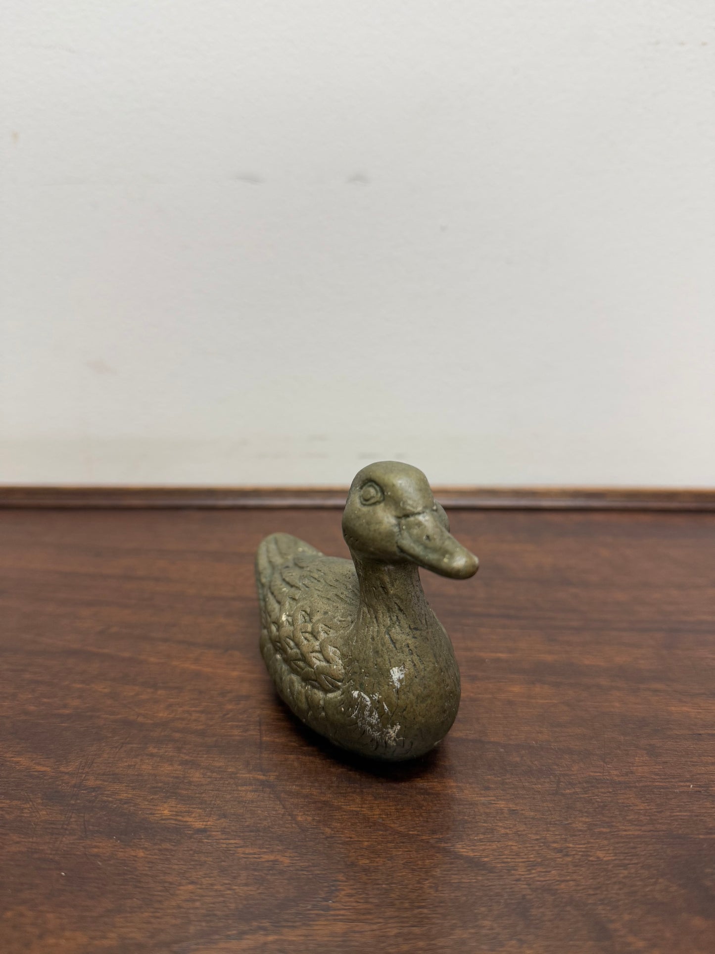 Vintage Bronze Duck