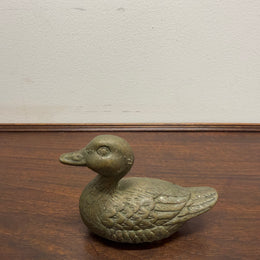 Vintage Bronze Duck