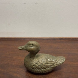 Vintage Bronze Duck