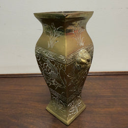 Antique Brass Chinese Vase