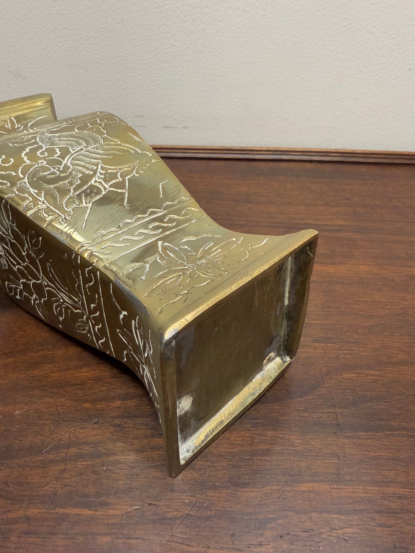 Antique Brass Chinese Vase