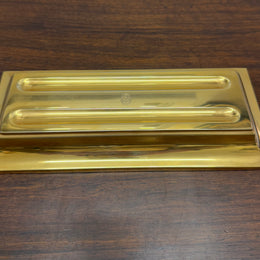 Vintage El Casco 23K gold Plated 4 Pce Desk Set