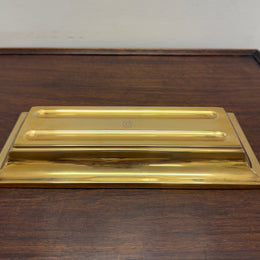 Vintage El Casco 23K gold Plated 4 Pce Desk Set