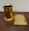 Vintage El Casco 23K gold Plated 4 Pce Desk Set | Antique & Vintage | Moonee Ponds Antiques | Australia Wide Delivery