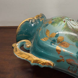 Vintage Pair of Hand Painted Vases