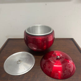 Vintage Mid Century Modern Apple Ice Bucket