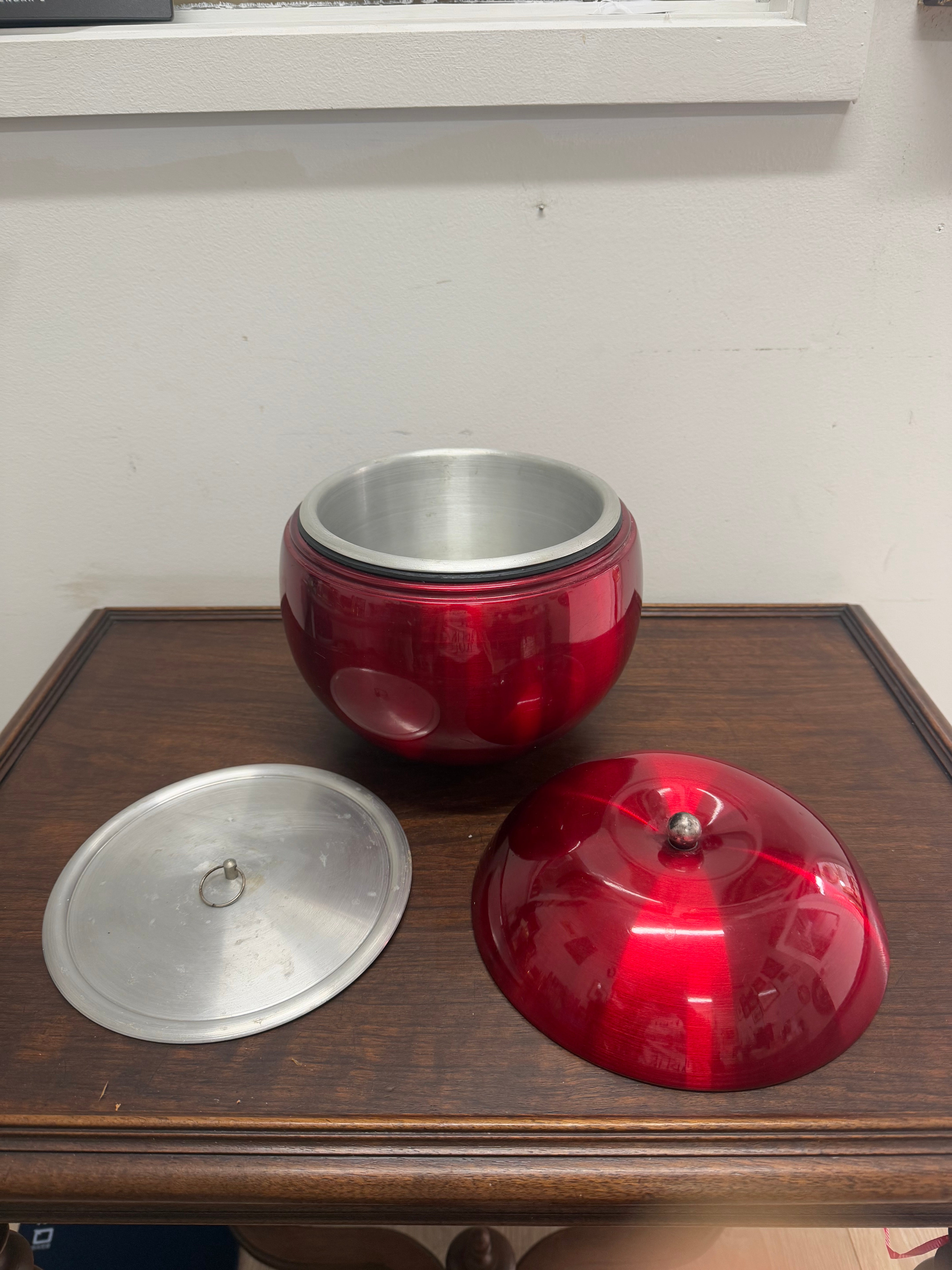 Vintage Mid Century Modern Apple Ice Bucket | Antique & Vintage | Moonee Ponds Antiques | Australia Wide