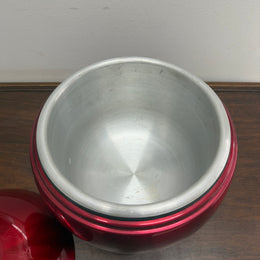 Vintage Mid Century Modern Apple Ice Bucket