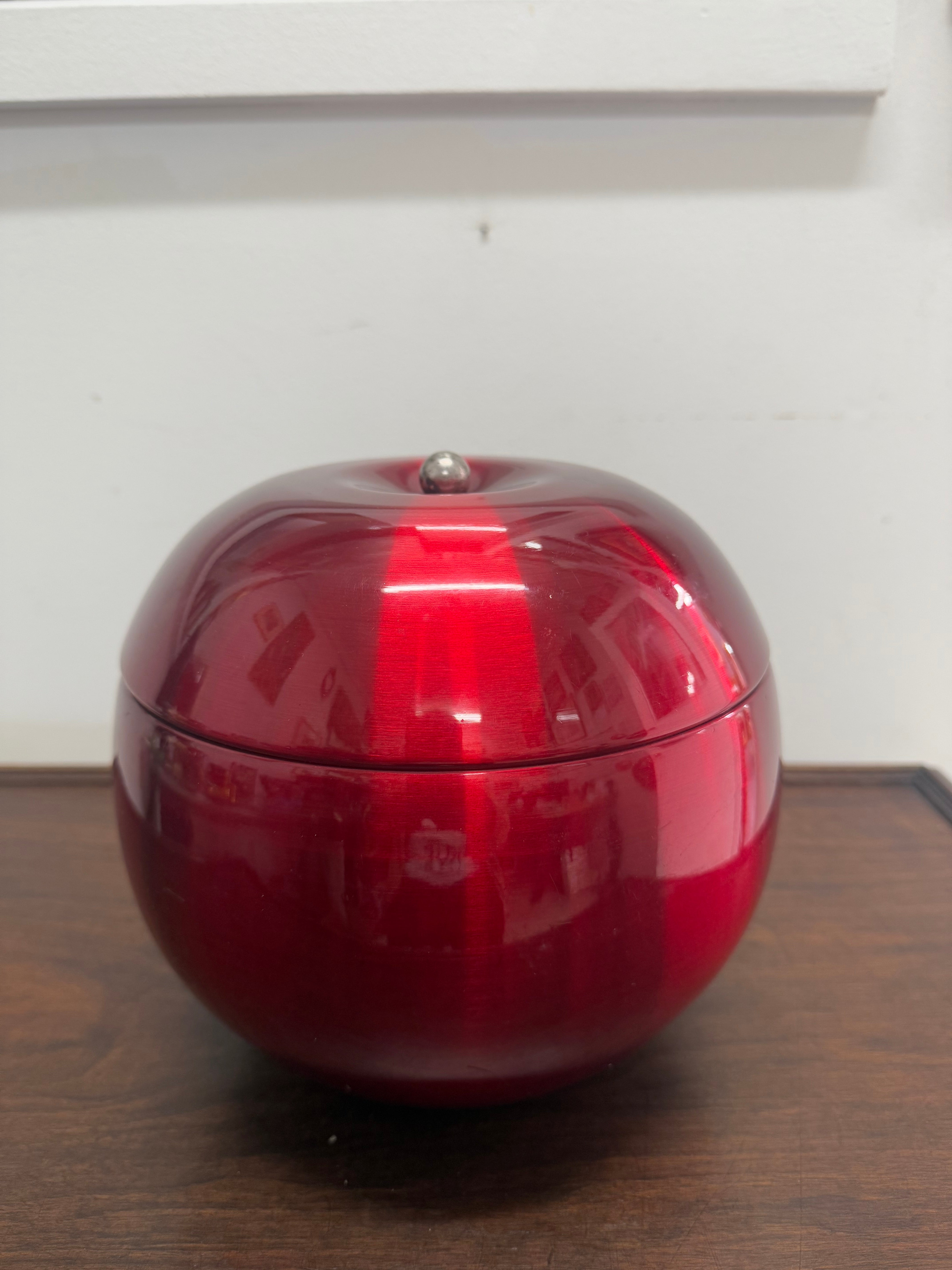 Vintage Mid Century Modern Apple Ice Bucket | Antique & Vintage | Moonee Ponds Antiques | Australia Wide