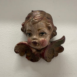 Vintage Cherub Wall Plaque