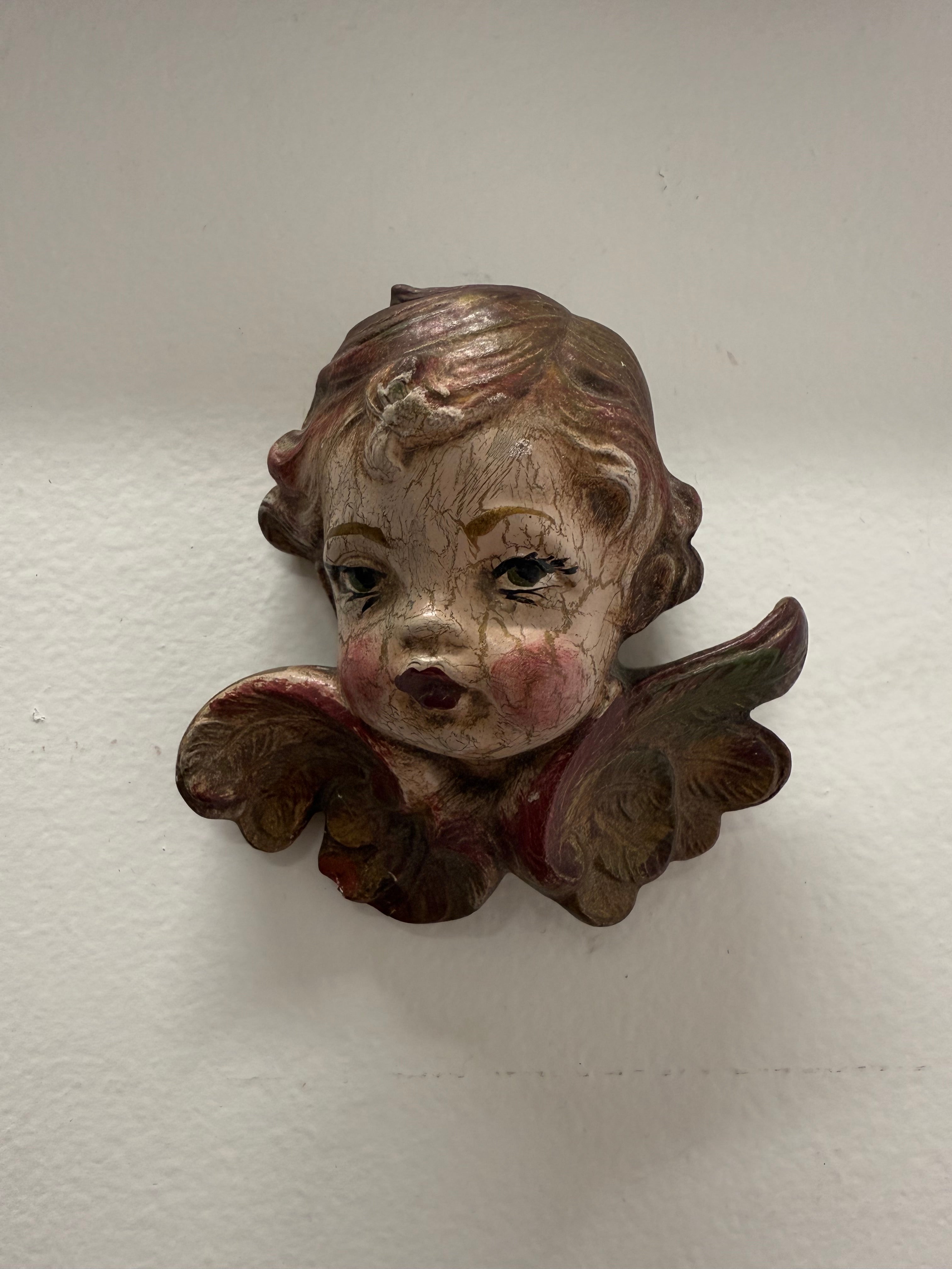 Vintage Cherub Wall Plaque | Antique & Vintage | Moonee Ponds Antiques | Australia Wide Delivery