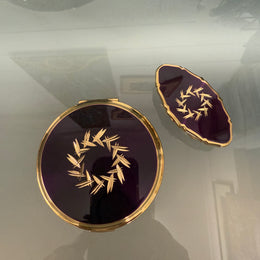 Vintage Stratton Vanity Set Powder Compact & Lipstick