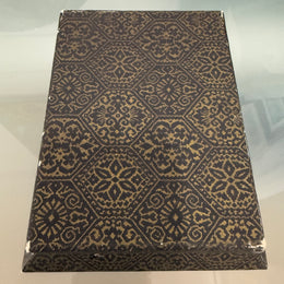 Vintage Carved Soapstone Seal "John" & Ink