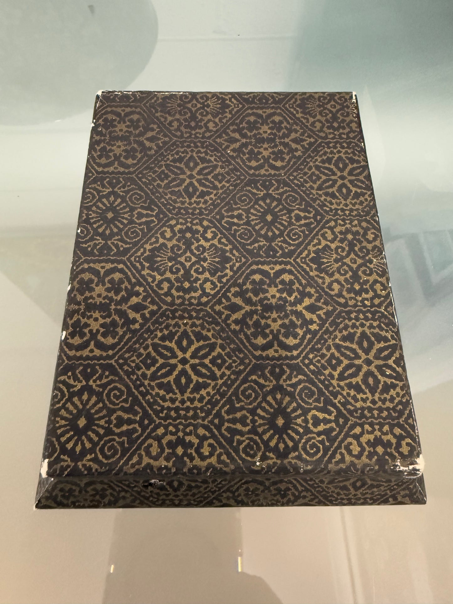 Vintage Carved Soapstone Seal "John" & Ink