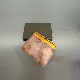 Superb Sterling Silver Twin Compartment Stamp Case