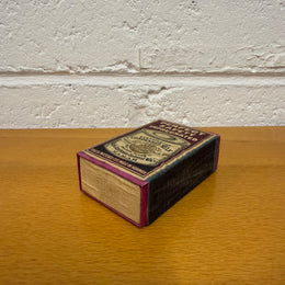 Antique Safety Match Box Featuring Norwegian Advertising