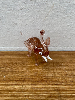 Vintage Art Glass Elephant Figure | Antique & Vintage | Moonee Ponds Antiques | Australia Wide Delivery
