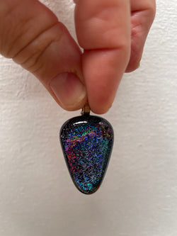 Vintage Dichroic Glass Pendant | Antique & Vintage | Moonee Ponds Antiques | Australia Wide Delivery