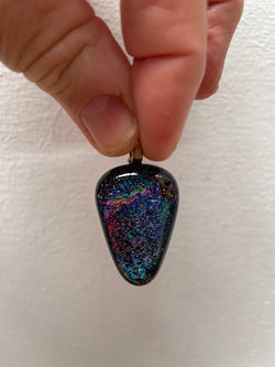 Vintage Dichroic Glass Pendant | Antique & Vintage | Moonee Ponds Antiques | Australia Wide Delivery