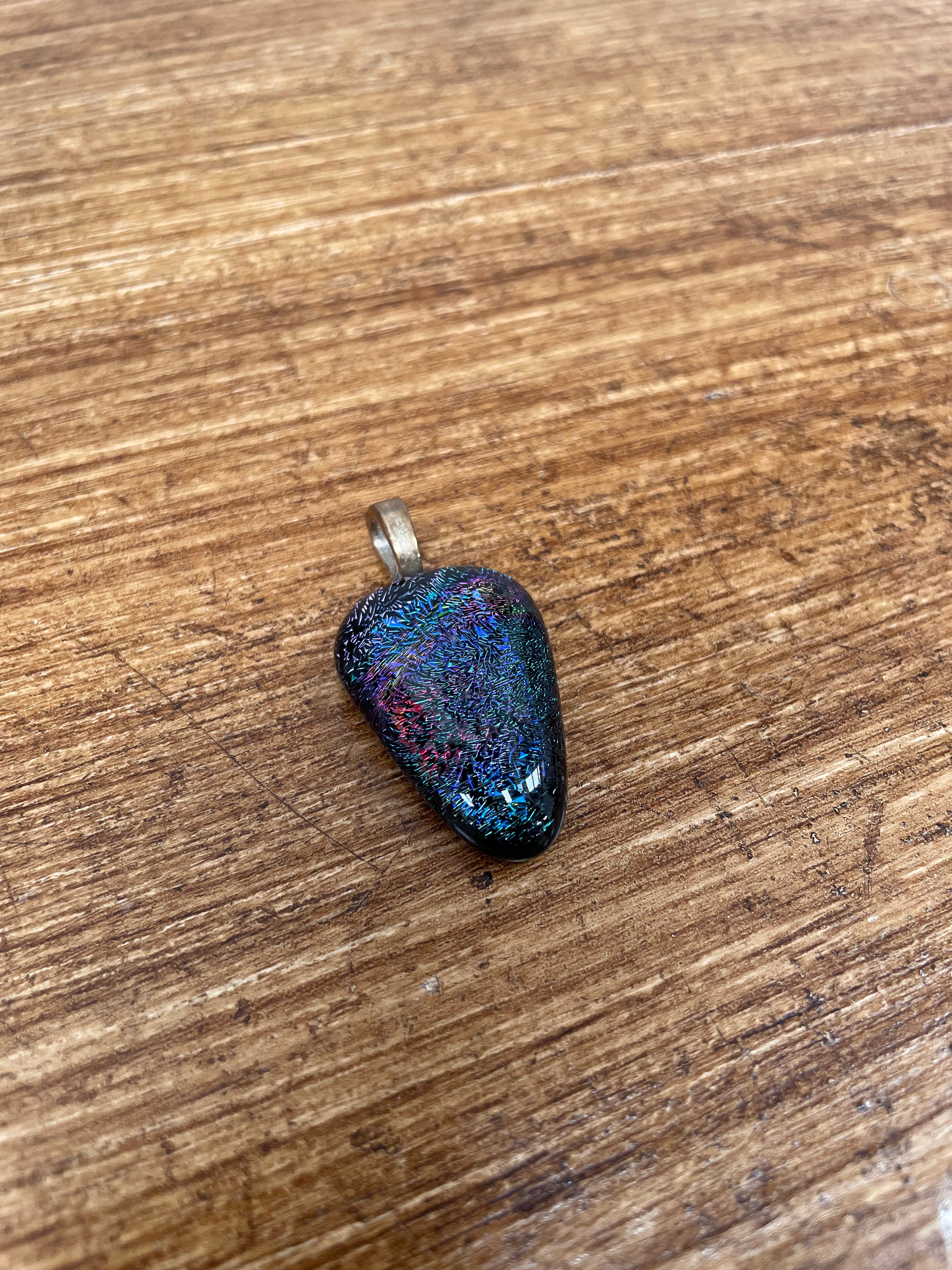Vintage Dichroic Glass Pendant | Antique & Vintage | Moonee Ponds Antiques | Australia Wide Delivery