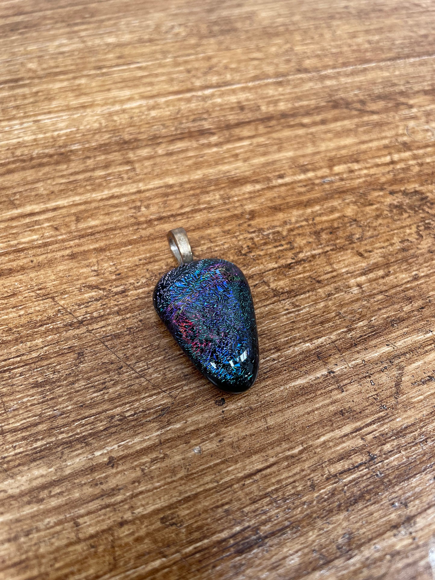 Vintage Dichroic Glass Pendant