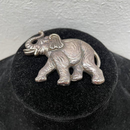 Vintage Silver Elephant Brooch