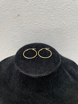 Pair Of Vintage 9 Carat Over Silver Hoop Earrings | Antique & Vintage | Moonee Ponds Antiques | Australia Wide Delivery