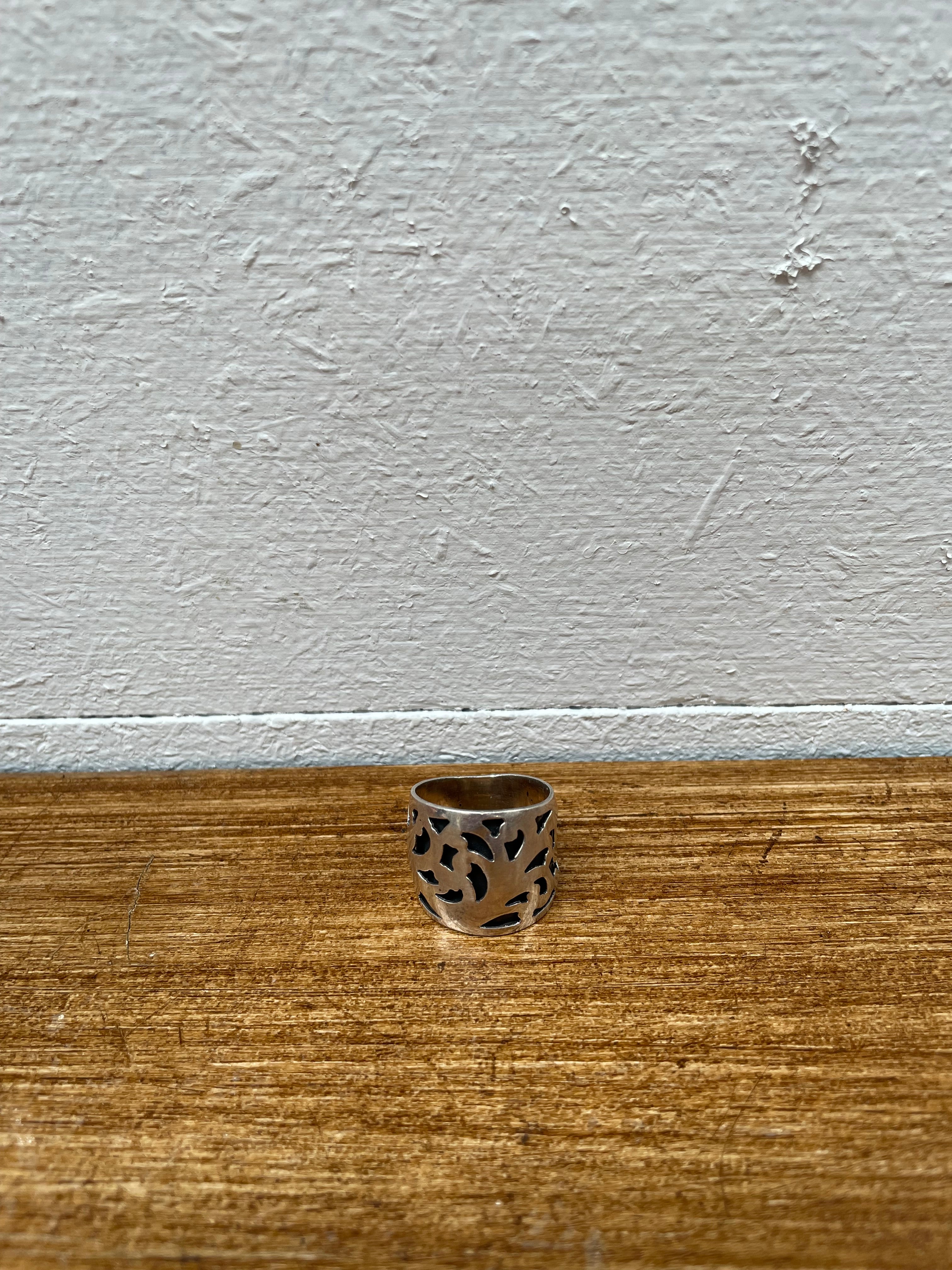 Sterling Silver Artisan Designer Ring | Antique & Vintage | Moonee Ponds Antiques | Australia Wide Delivery